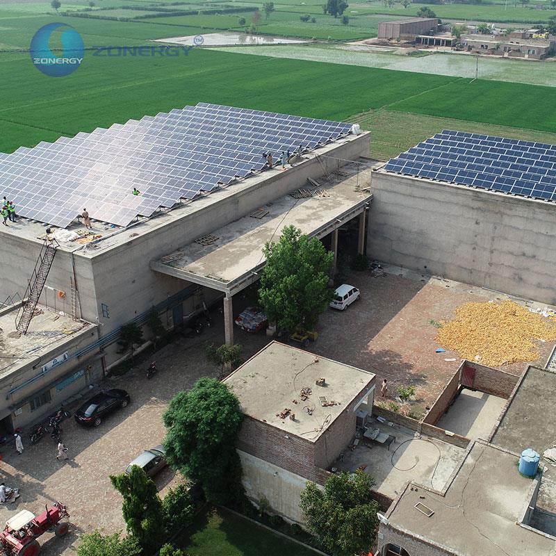 Solar Diesel integration on a Chemical Factory Project - Zonergy - Pakistan 2