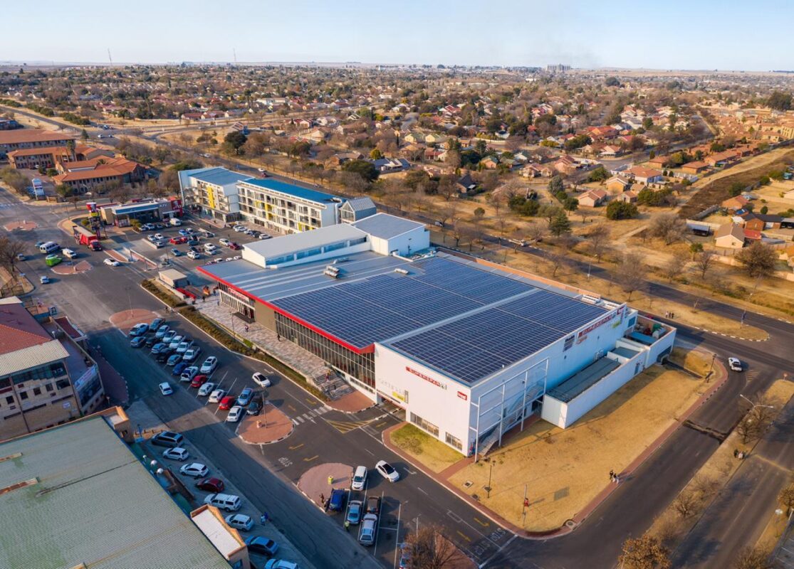 Solar diesel integration of 5 Star Superspar Mall in South Africa