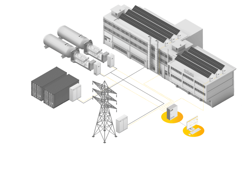 C&I Building Solar diesel by Elum energy