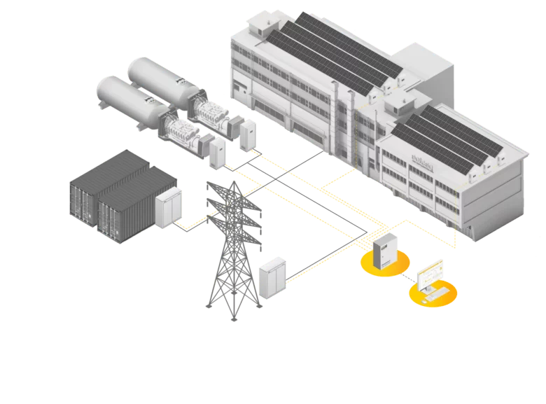 C&I Building Solar diesel by Elum energy
