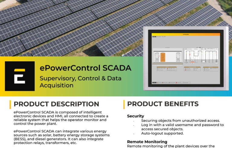 ePowerControl SCADA Datasheet