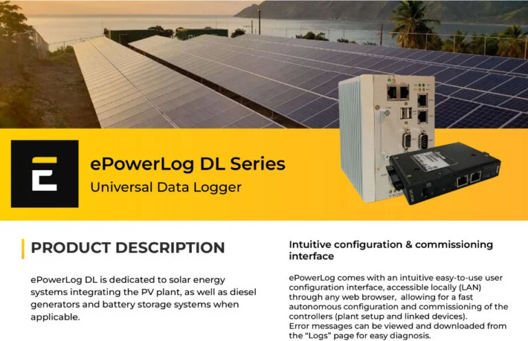 ePowerLog Datasheet