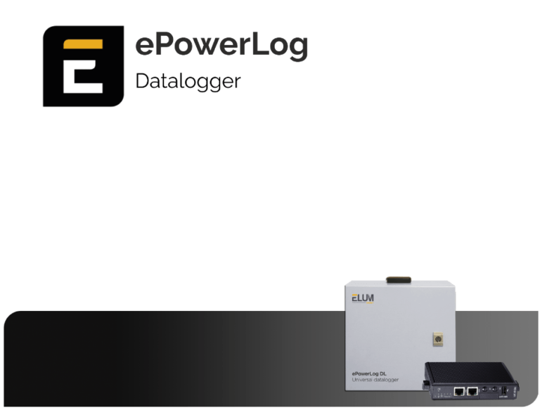 ePowerLog User Manual