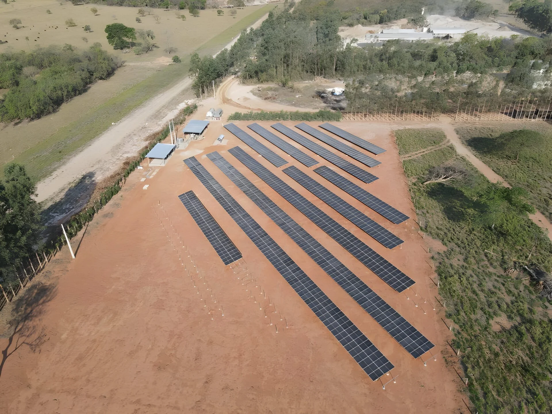Solar diesel integration of a Mining Company in Brazil