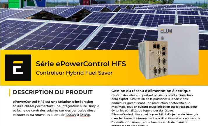 VFR ePowerControl HFS Datasheet