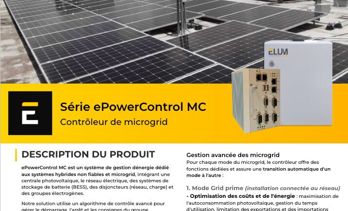 VFR ePowerControl MC Datasheet