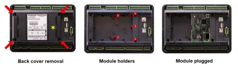 module connection