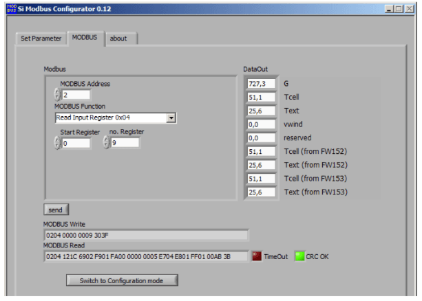 switch modbus mode